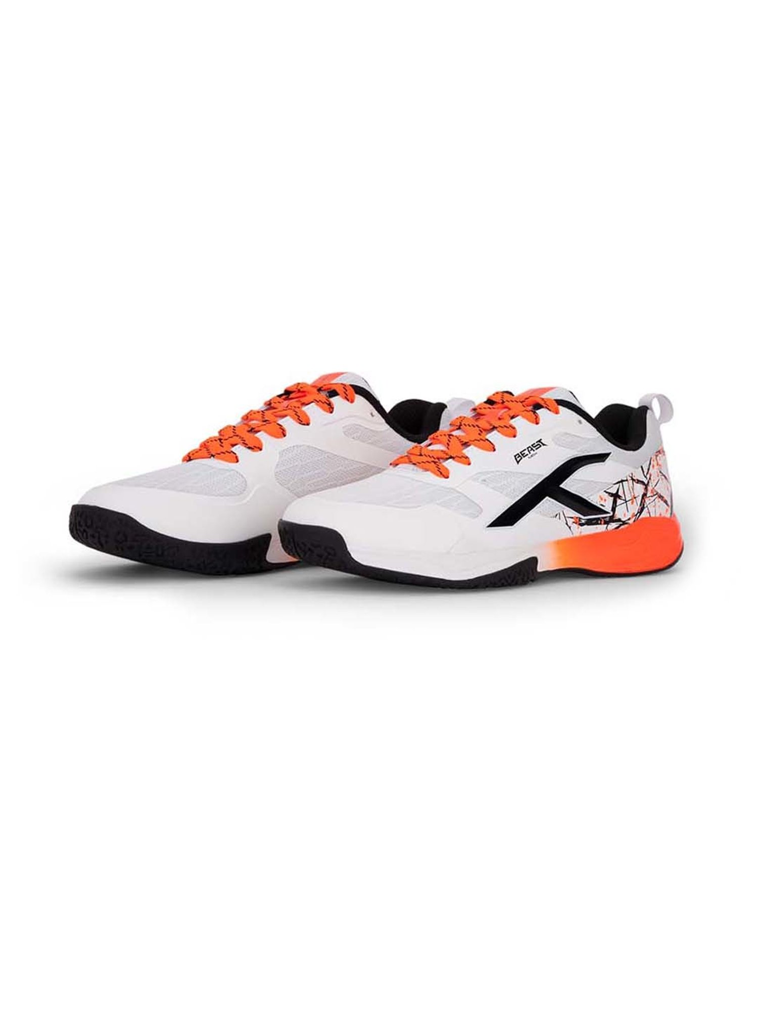 Hundred Men's Beast Max White Indoor Court Shoes