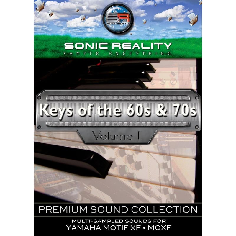 Sonic Reality Keys of the '60s and '70s for Motif Activation Card