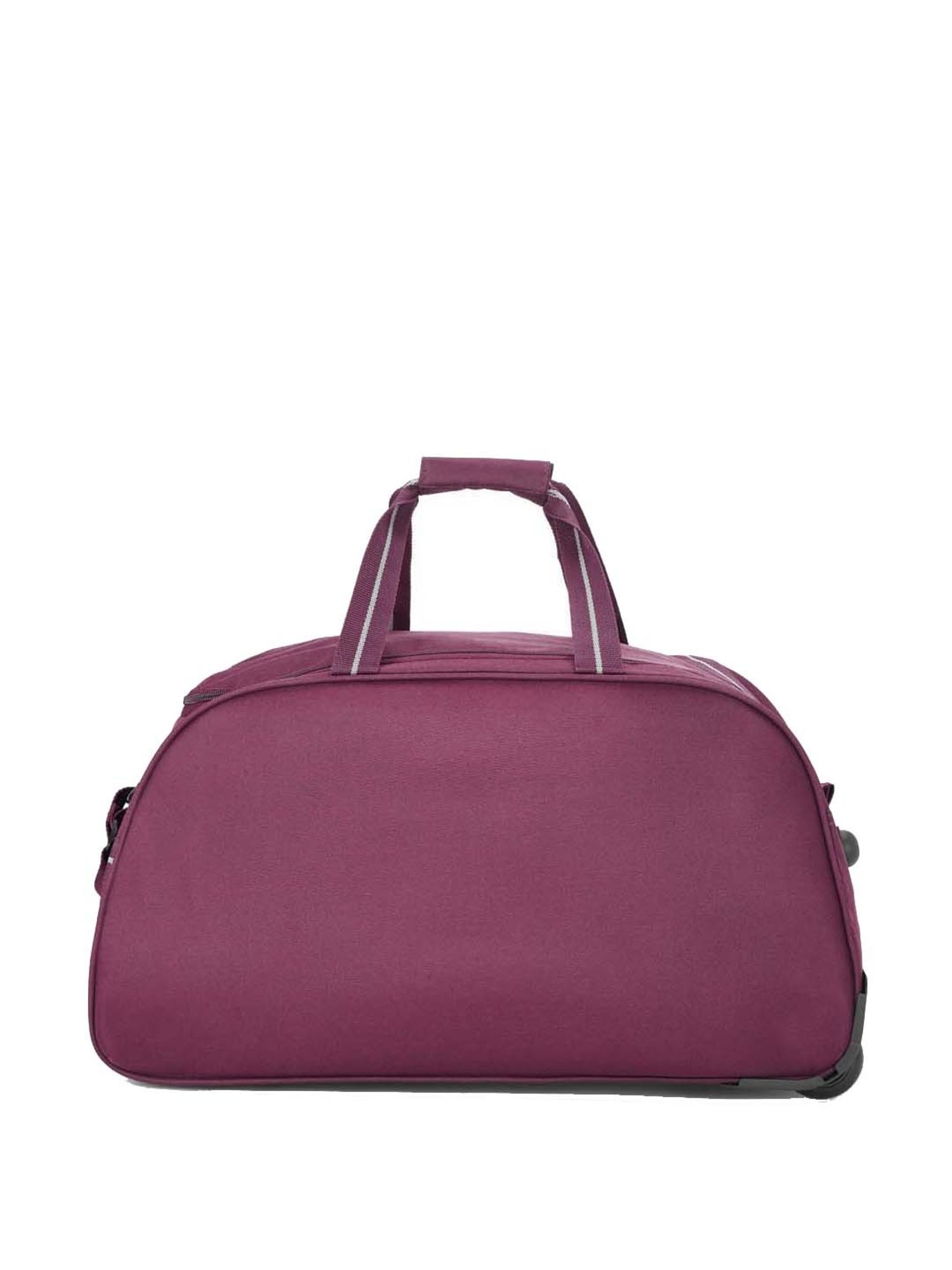 Aristocrat Delta Purple Medium Duffle Trolley Bag