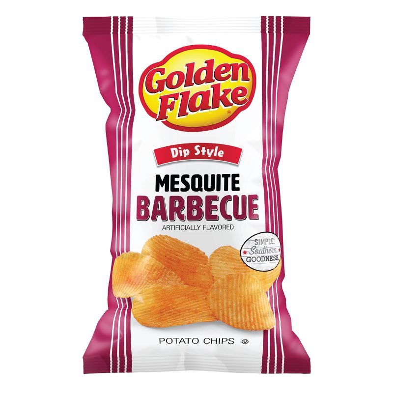 Golden Flake Mesquite BBQ Potato Chips - 4.625oz