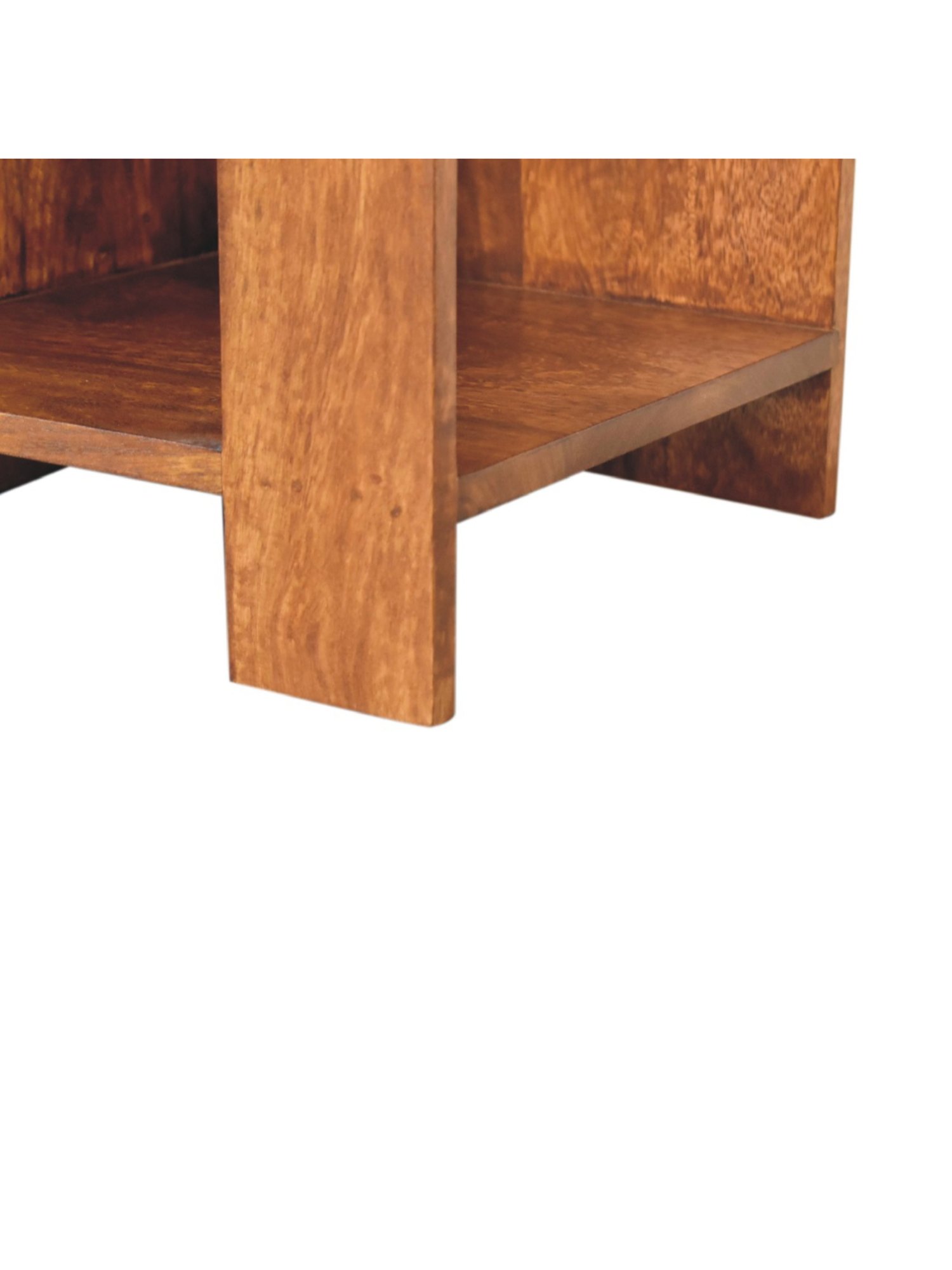 Sleepyhead Ally Teak Brown Sheesham Wood Bedside Table