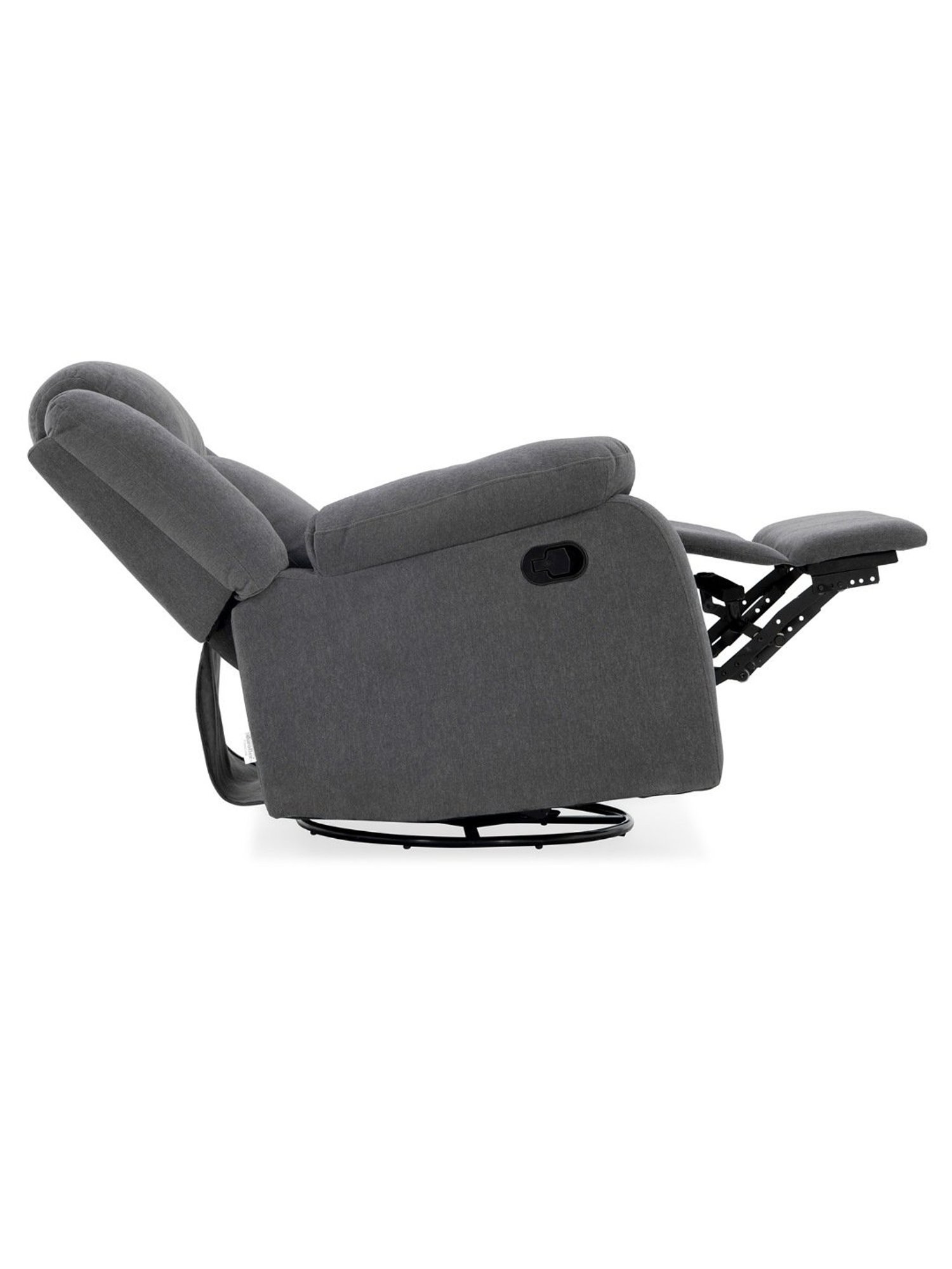 Duroflex Avalon RRR Grey Polyester Rocking & Revolving Single Seater Recliner