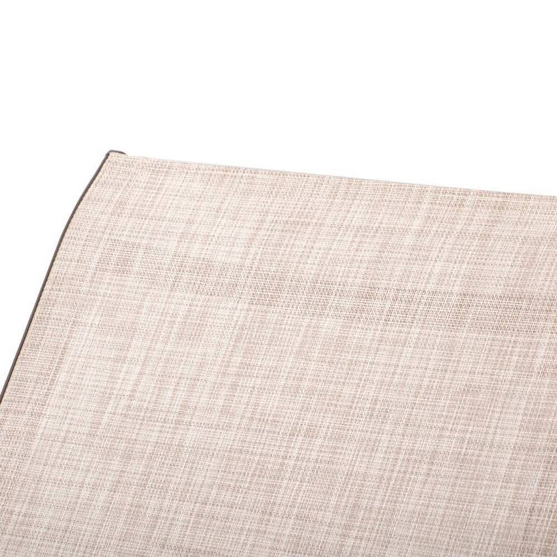 2pc Outdoor Adjustable Chaise Lounge Chairs - Beige - Crestlive Products