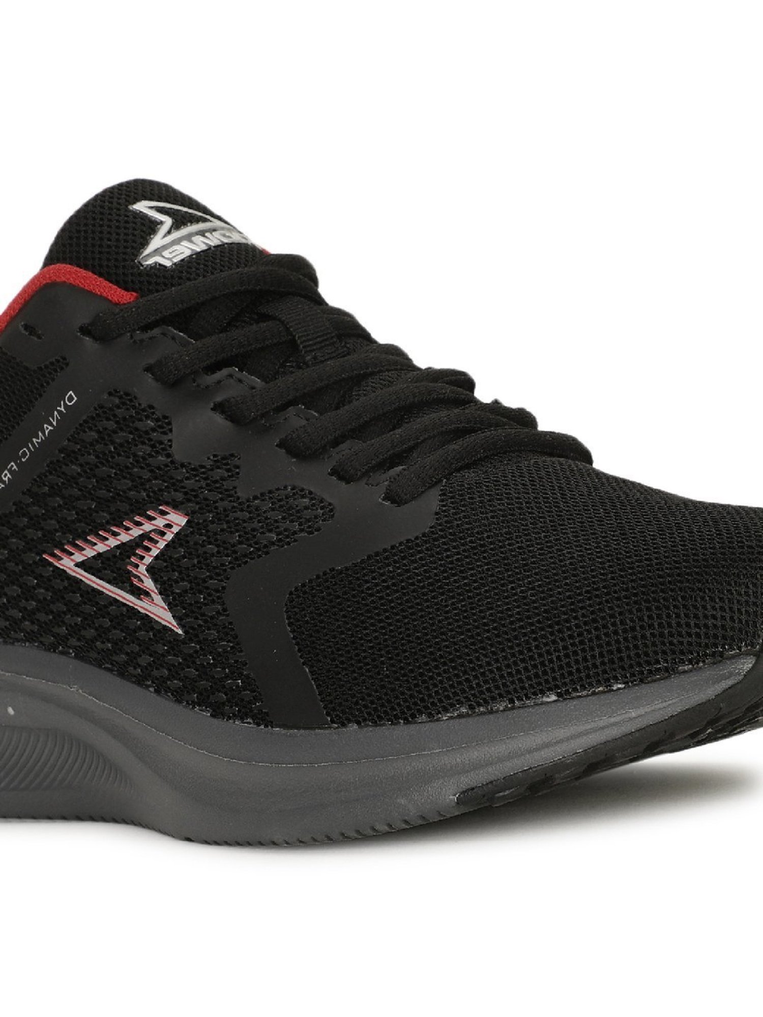 Power by Bata Men's Black Running Shoes