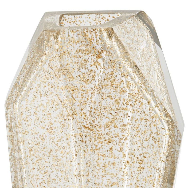 Studio 55D Ashendon 7 3/4" High Smoke Transparent Glass Decorative Vase