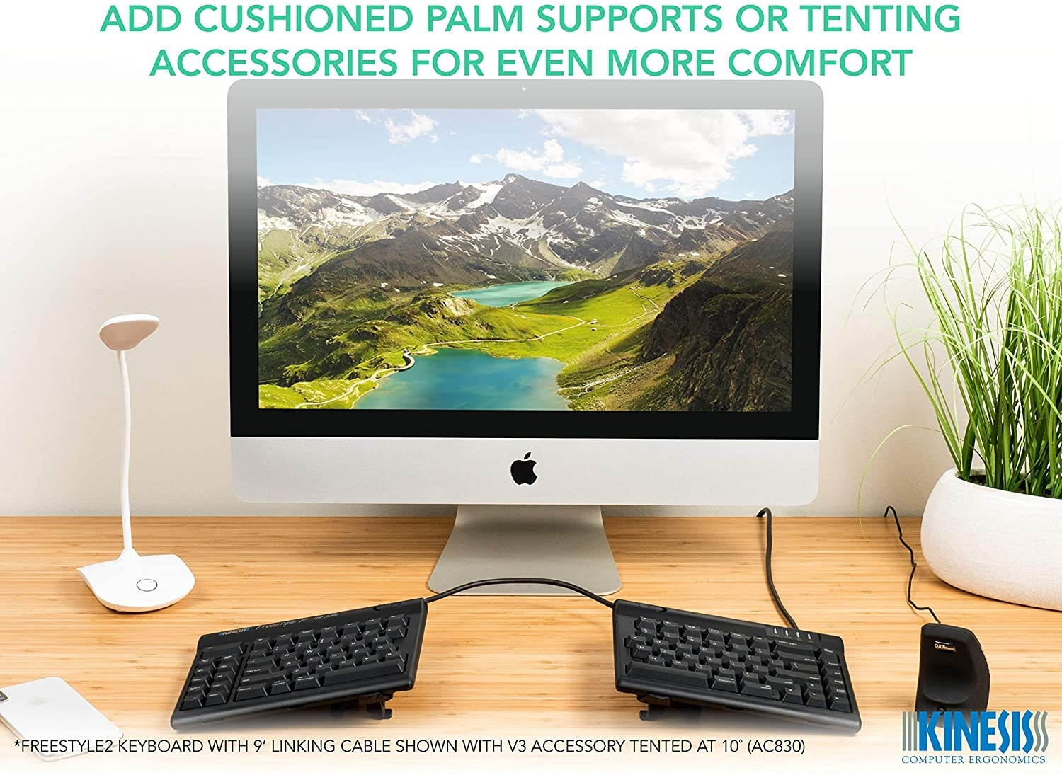 Kinesis Freestyle2 Keyboard for Mac (20" Extended Separation)