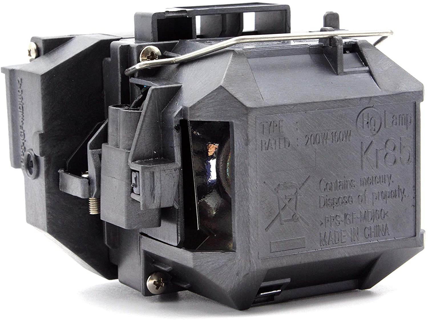 Emazne ELPLP56/V13H010L56 Projector Replacement Lamp with Housing Compatible for Projector Epson EH-DM3 MovieMate 60 Epson MovieMate 62 V11H319220 V11H411020