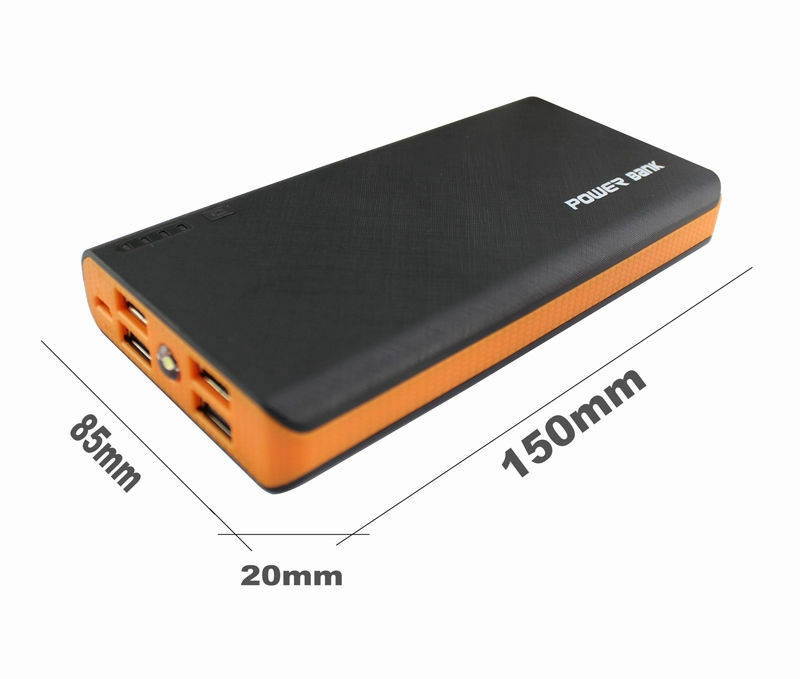 9000000mAh 4 USB External Power Bank Portable LCD LED Charger for Cell Phone US