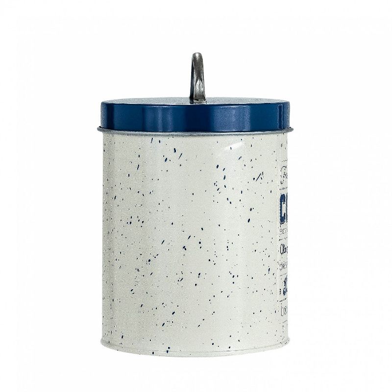 Amici Home Metro Metal Canister, Assorted Set of 3 (Coffee, Tea, Sugar)