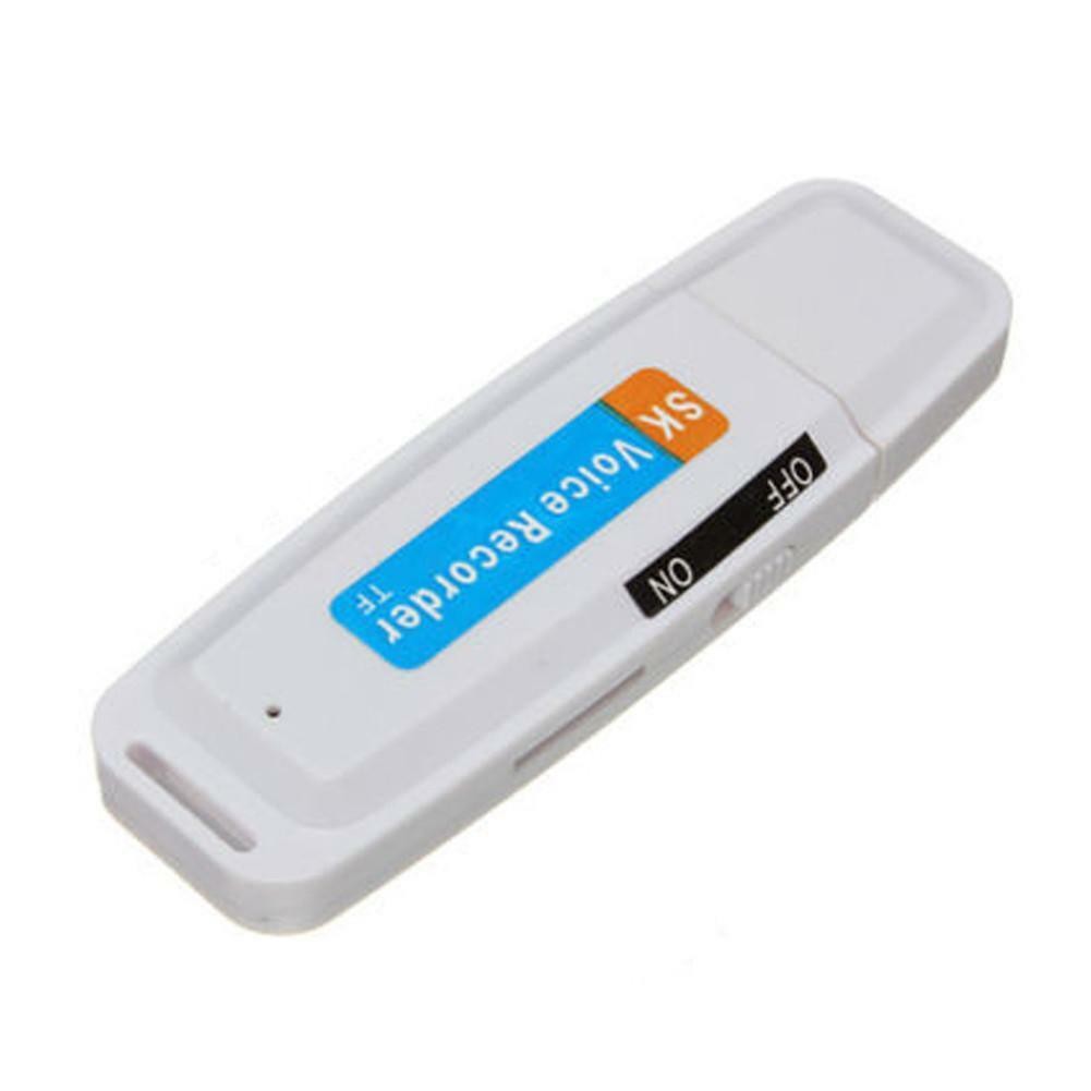 U-Disk USB Disk Digital Audio Voice Recorder Pen USB Flash Drive with 32GB Micro SD Card