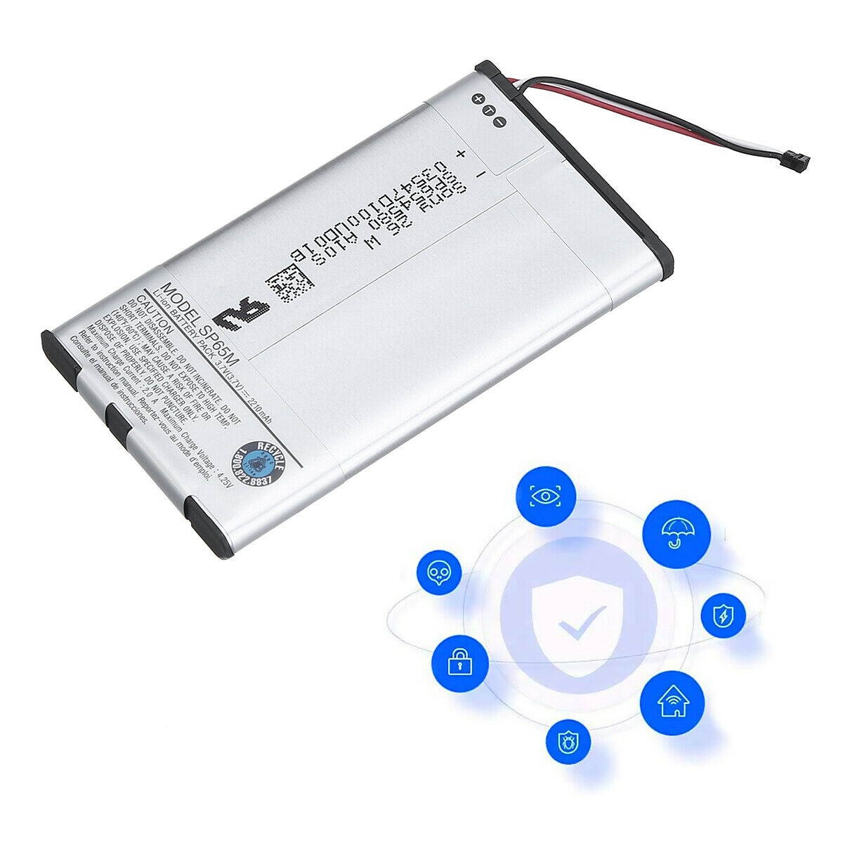 2210mAh Replacement Li-ion Battery For PlaySton PS Vita PSV PCH-1001 PCH-1101