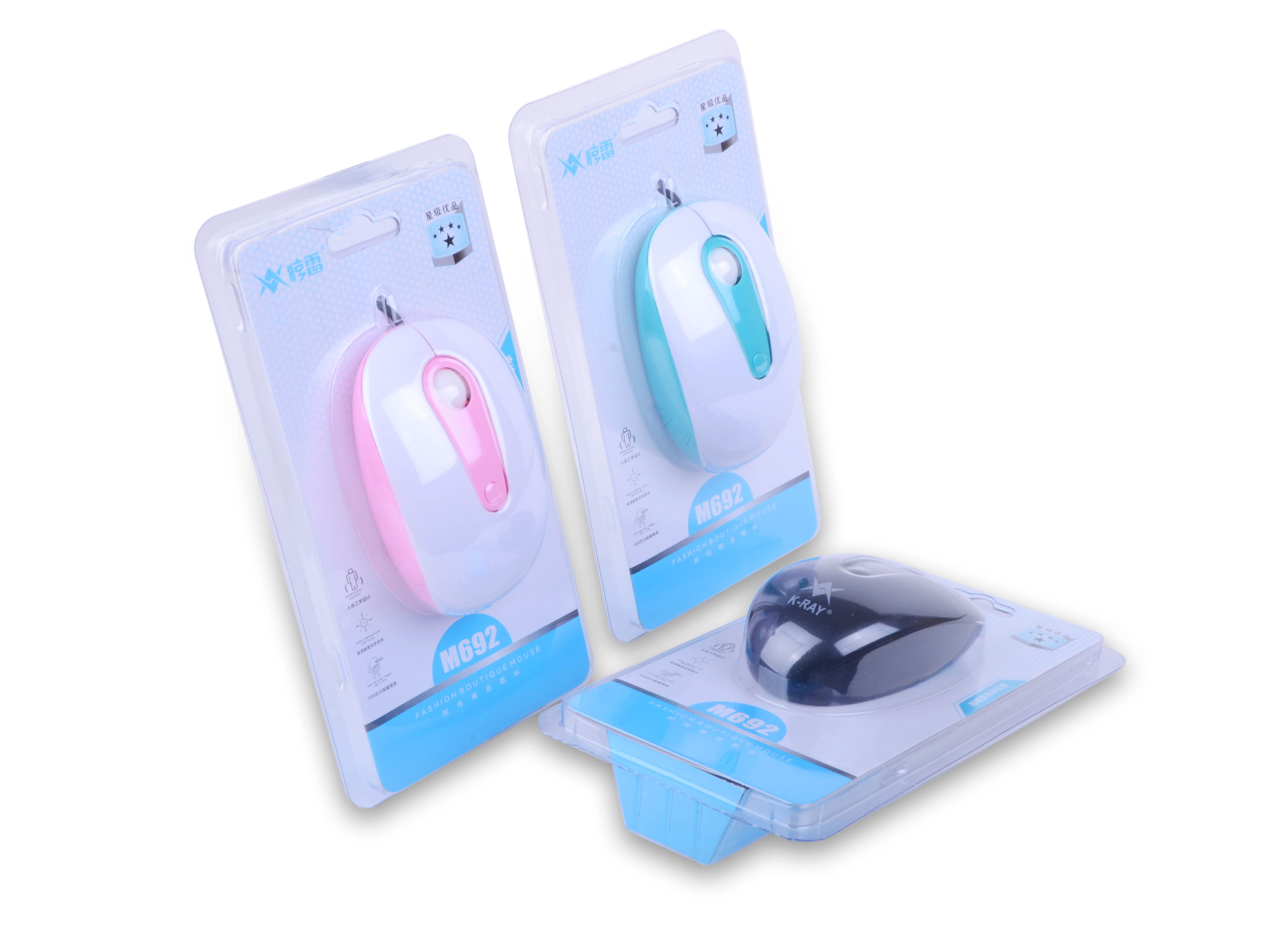 Thunder M692 2400 DPI Six Buttons Wired USB Mouse