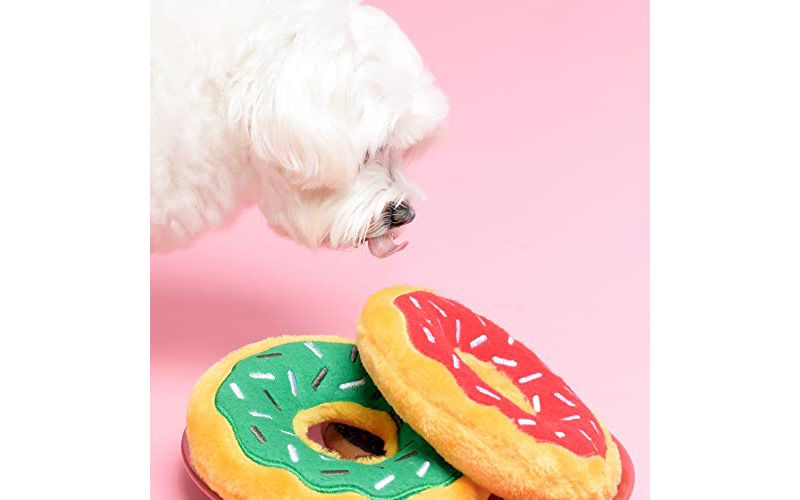 NERF Blitz Squeak Football Dog Toy - Green - 7"