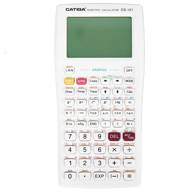 Scientific Graphic Calculator -  CS121 - Scientific and Engineering Calculator - Programmable System (White)
