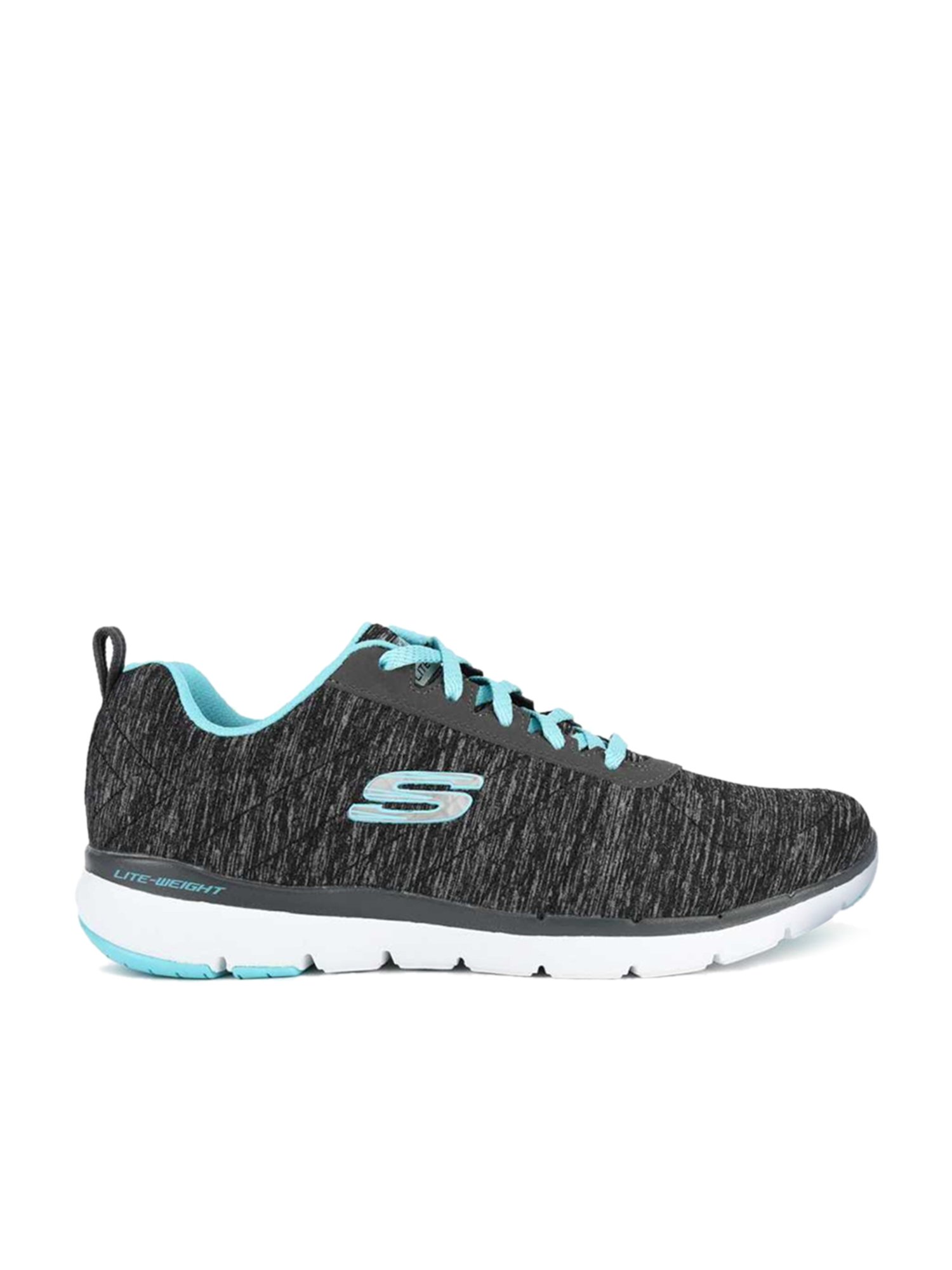 Skechers Women's Flex Appeal 3.0-Insiders Black Running Shoes