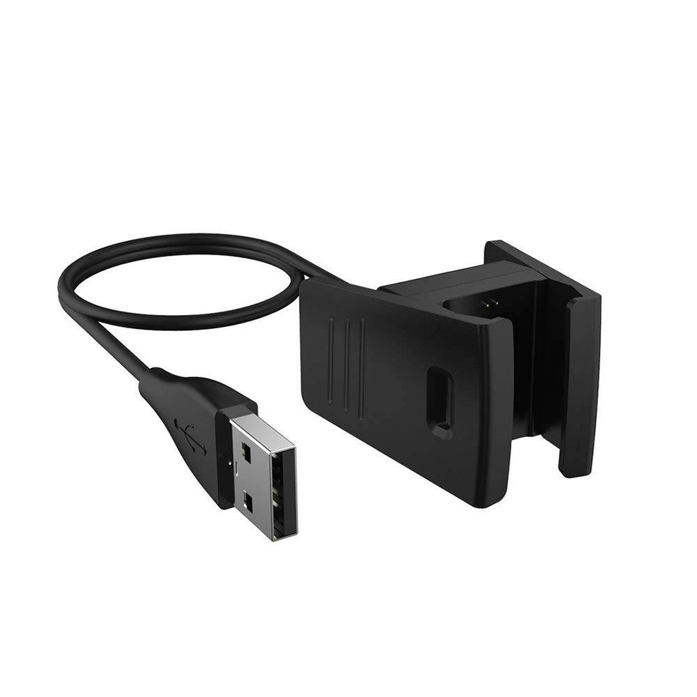 Werleo Fitbit Charge 2 Charger 2Pcs Replacement USB Charger Charging Cable for Fitbit Charge 2 with Cable Cradle Dock Adapter for Fitbit Charge 2 Smart Watch - 3.3 feet +1.6 feet