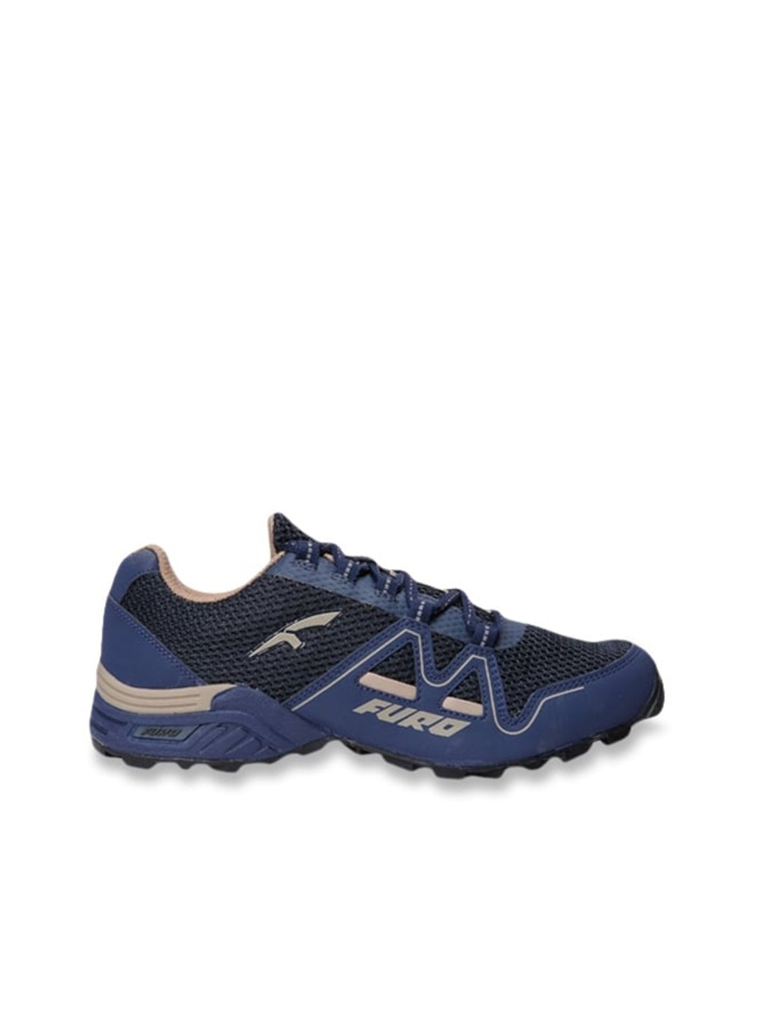 Furo by Red Chief Men's Navy Blue Hiking Shoes