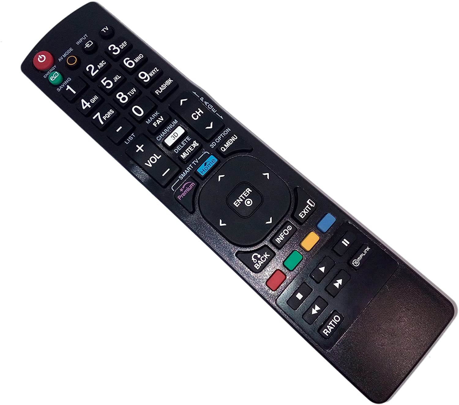 Replaced Remote Control Compatible for LG 47LW5600 47LV5400 55LW5700 55LV5400 55LW5700-UE LCD LED HD TV