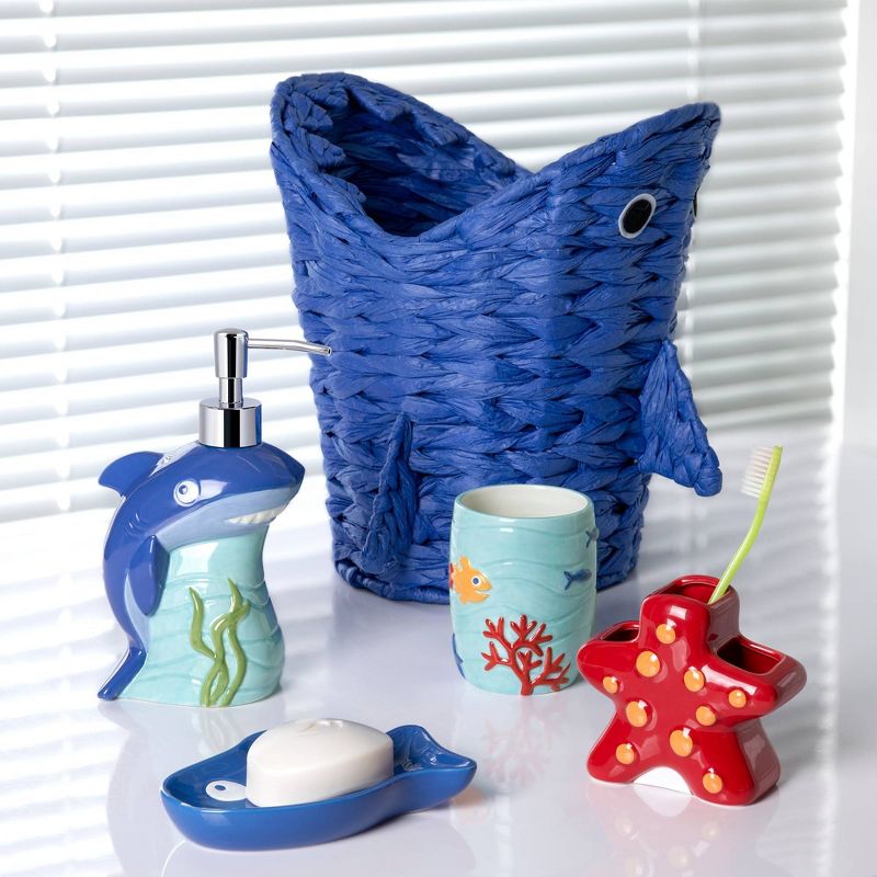 Shark Wastebasket - Allure Home Creations