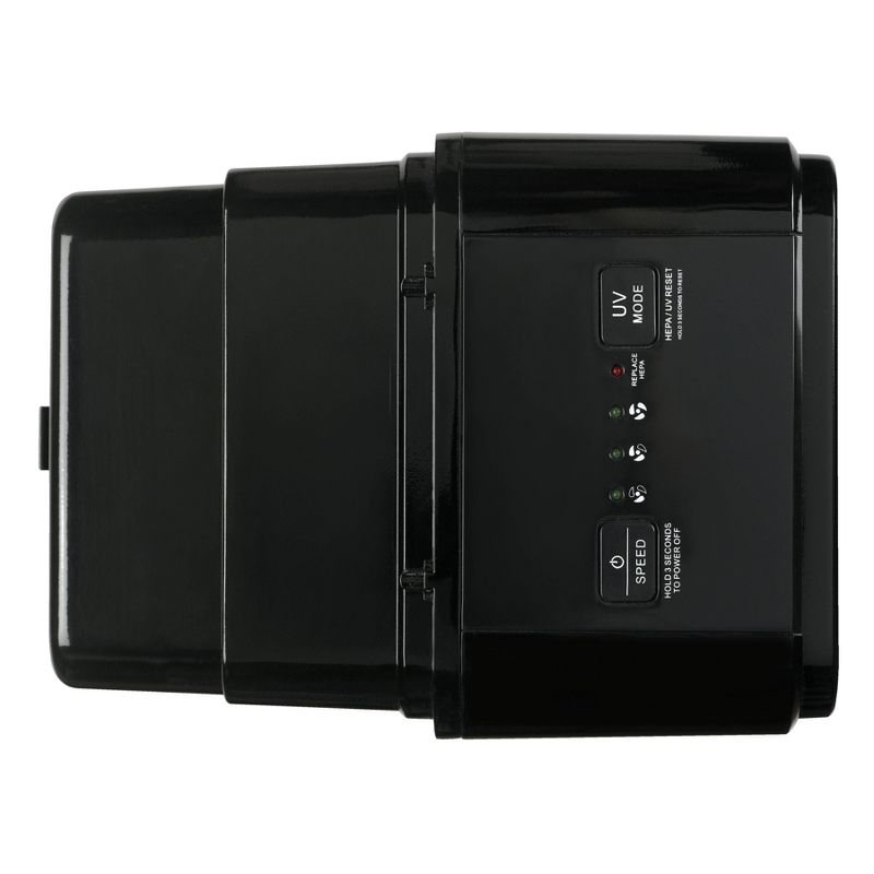 Germ Guardian Air Purifier with True HEPA Filter and UV-C Sanitizer, 5-in-1 AC4300BPTCA 22" Tower Black