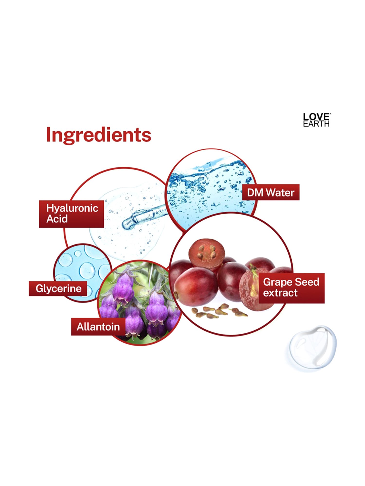 Love Earth Hyaluronic Acid Toner - 100 ml