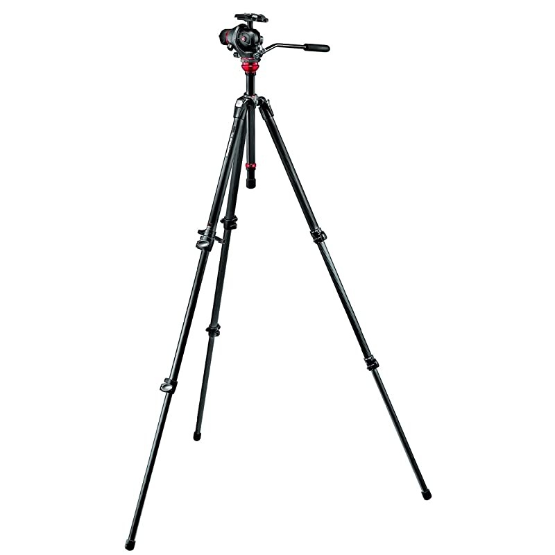 055 Magnesium Fiber 3-Section Tripod Kit with Q5 Photo-Movie Head (755CX3-M8Q5)