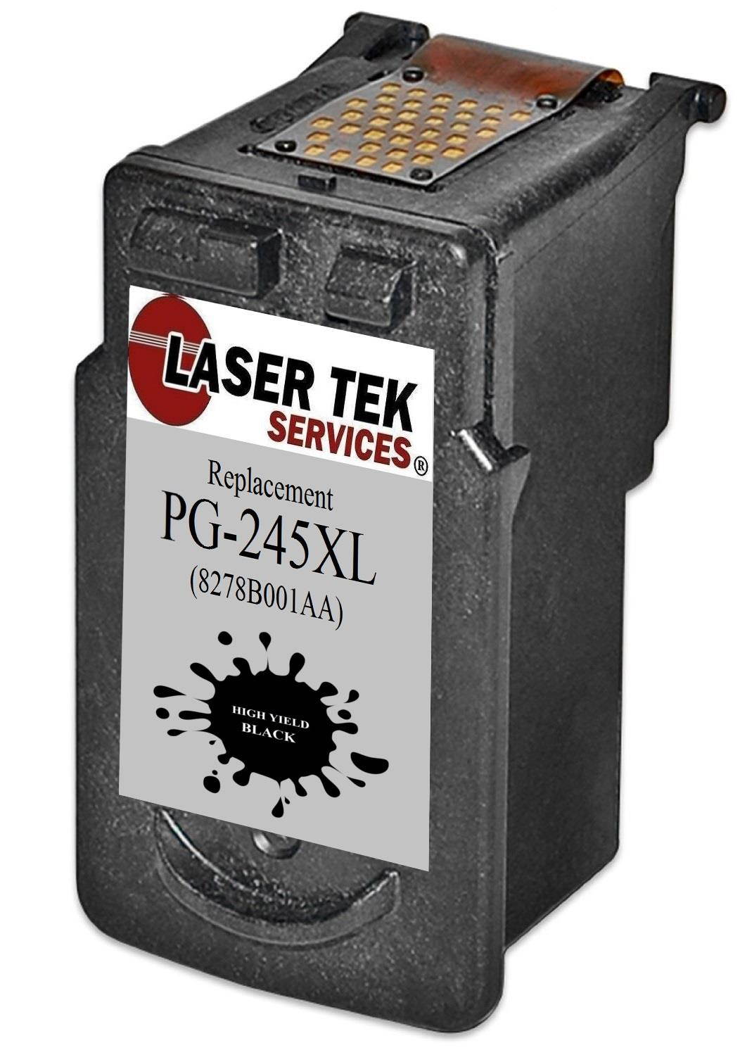 Laser Tek Services&reg; Canon PG-245XL Black Compatible Replacement Ink