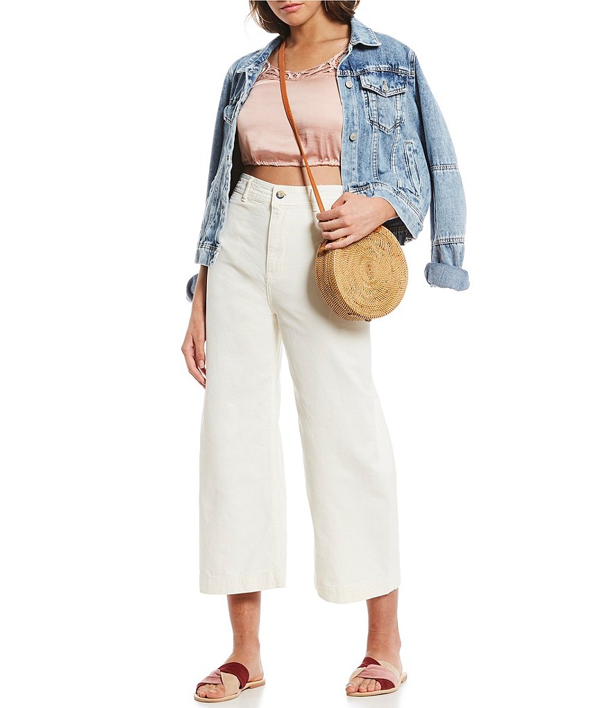 Free People Rumors Denim Jacket