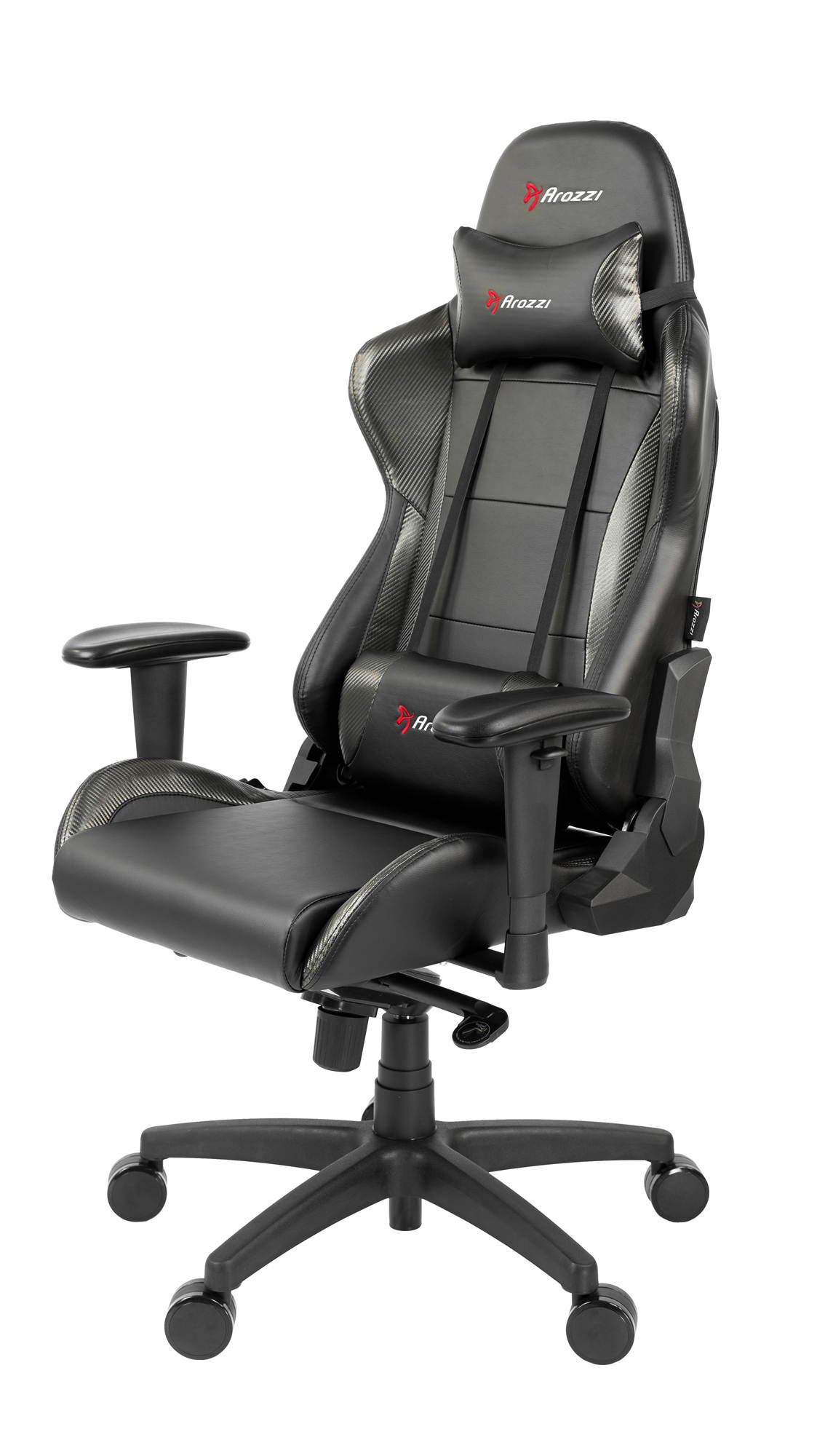 Arozzi Verona Pro V2 Premium Racing Style Gaming Chair with High Backrest Black