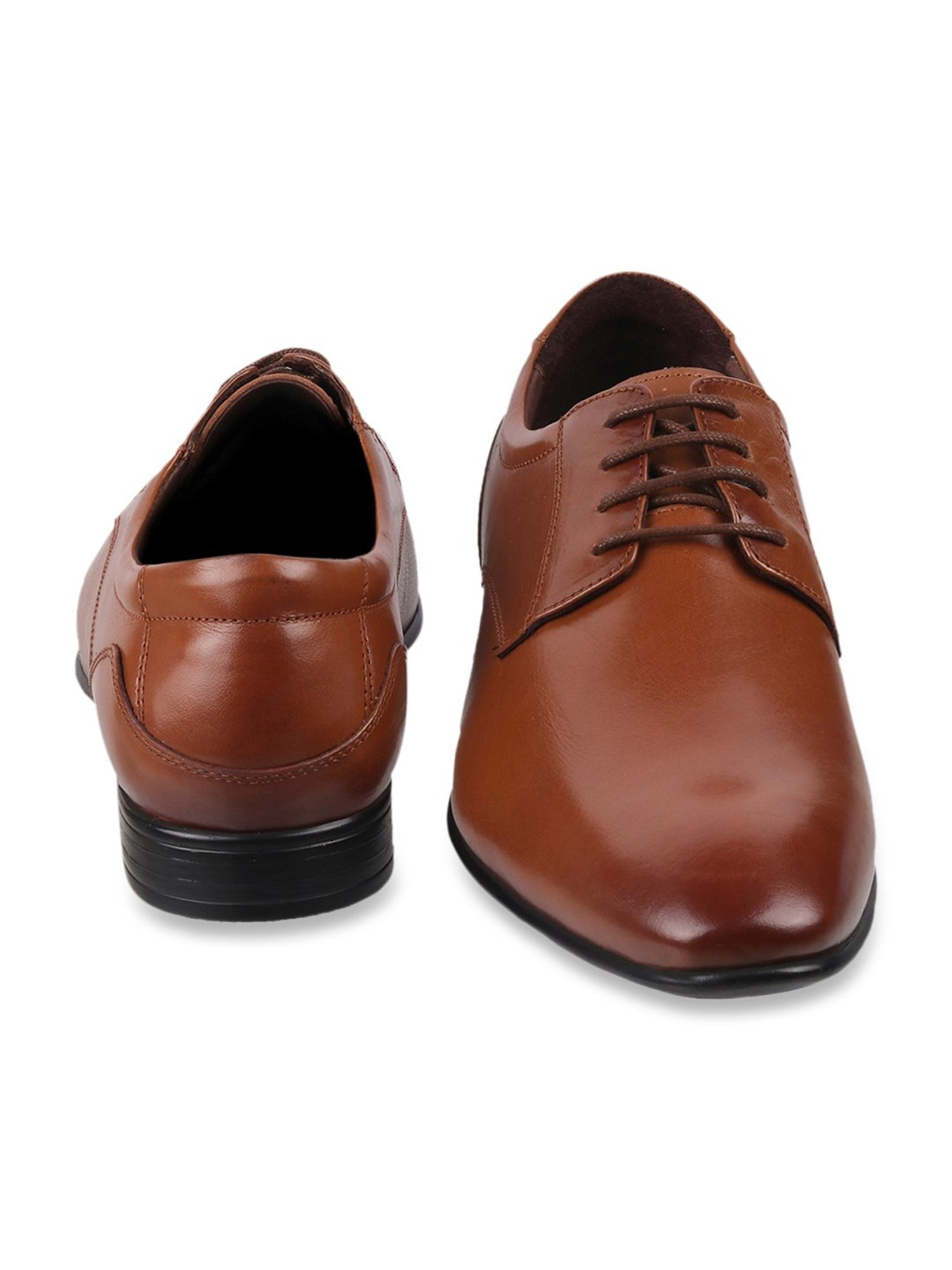 Metro Men's Tan Shoe Lace-up