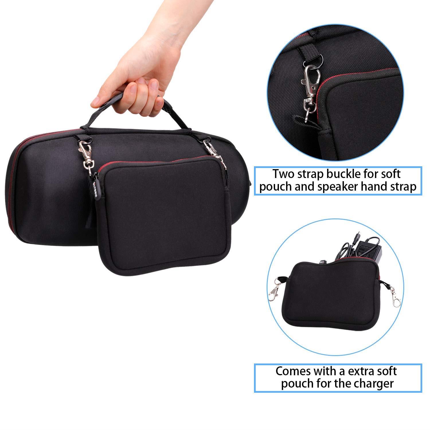 LTGEM EVA Hard Case for JBL Xtreme Portable Wireless Bluetooth Speaker - Travel Protective Carrying Storage Bag