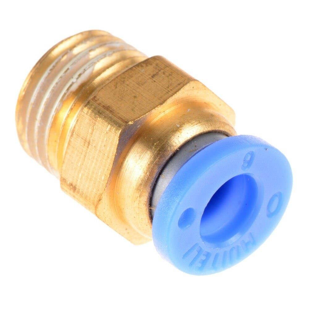 6mm Thread 1/4 Inch Air Straight Pneumatic Tube Fitting PC6-01 One Touch Hose Quick Exhaust Pipe Connector P0.05