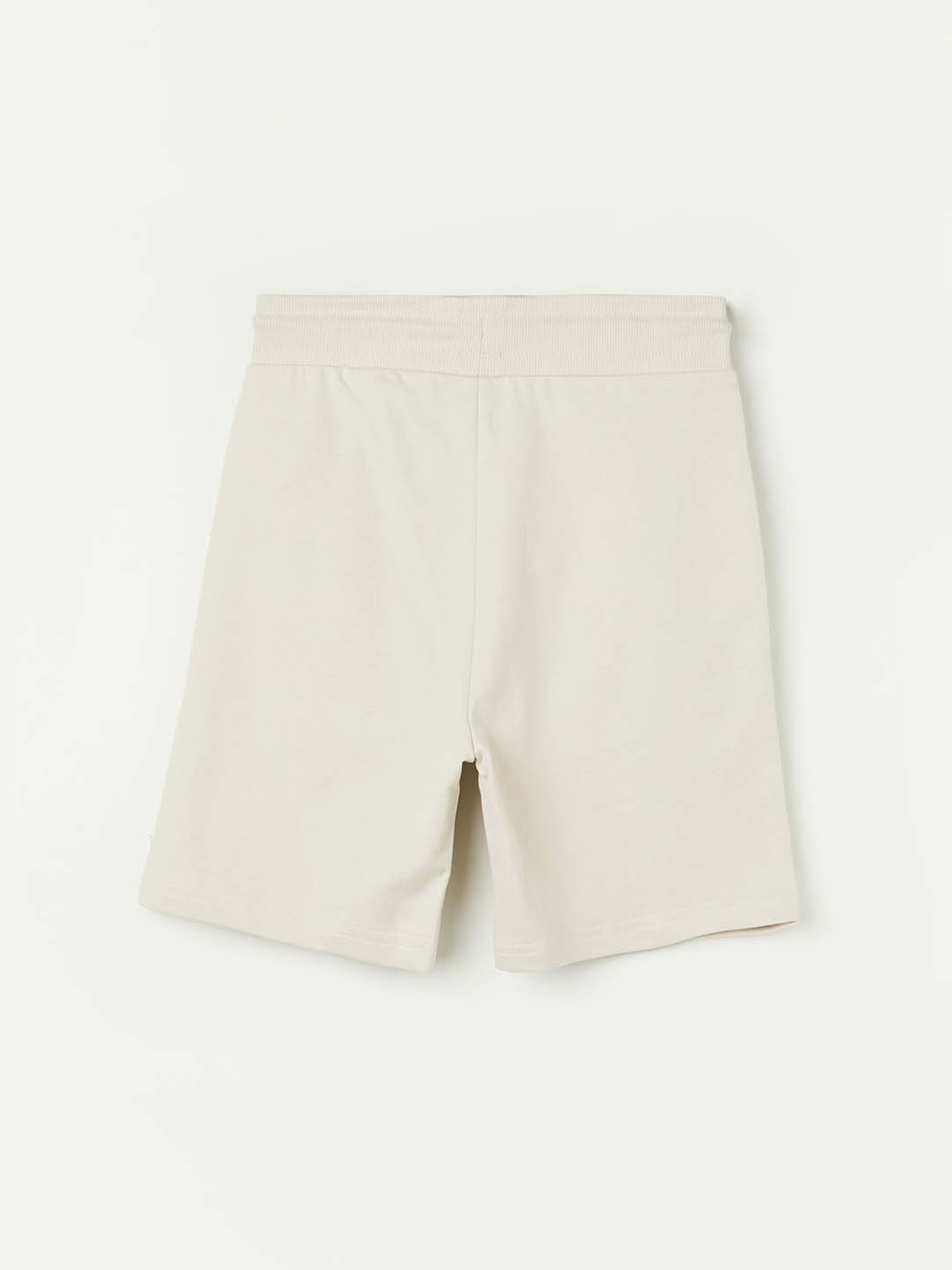 KAPPA Kids White Cotton Printed Shorts