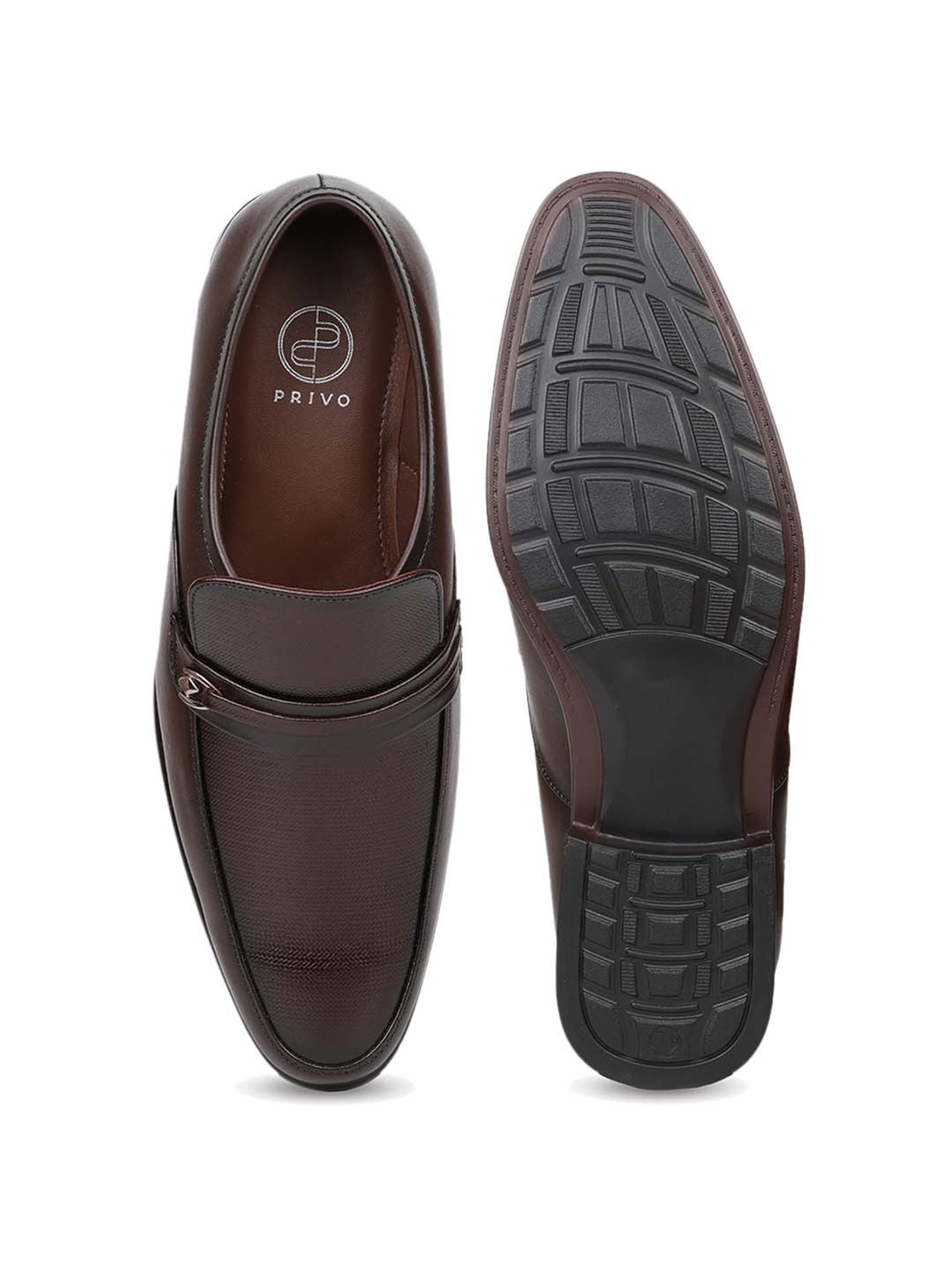 Privo by Inc.5 Men's Wine Formal Shoes