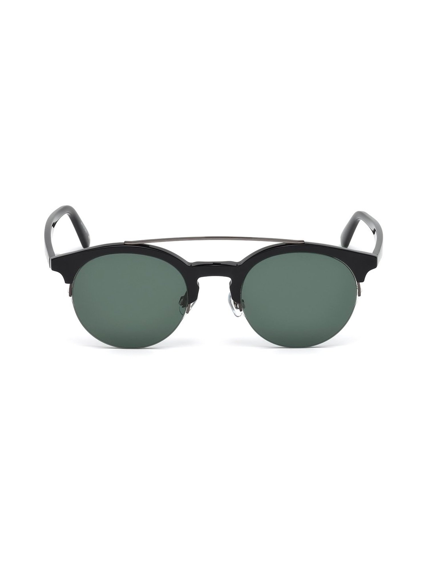 WEB EYEWEAR Green Clubmaster Sunglasses Designed in Italy