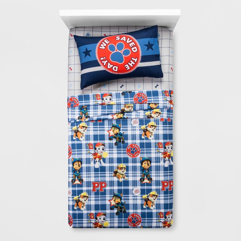 PAW Patrol Twin 3pc Preppy Pups Sheet Set