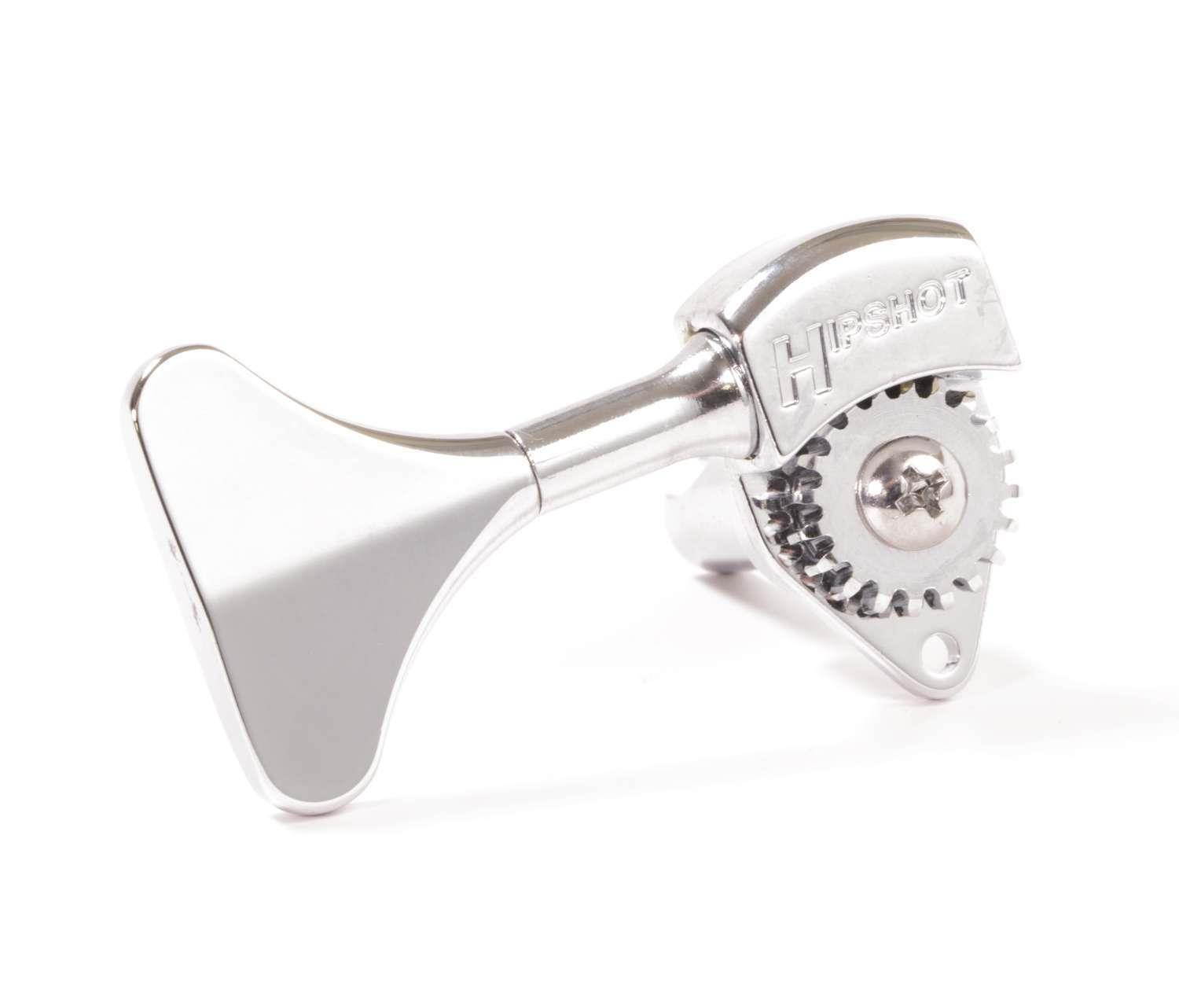 Hipshot Ultralite LIC Tuner HB6Y 3/8 Chrome plated Single Bass tuner treble side
