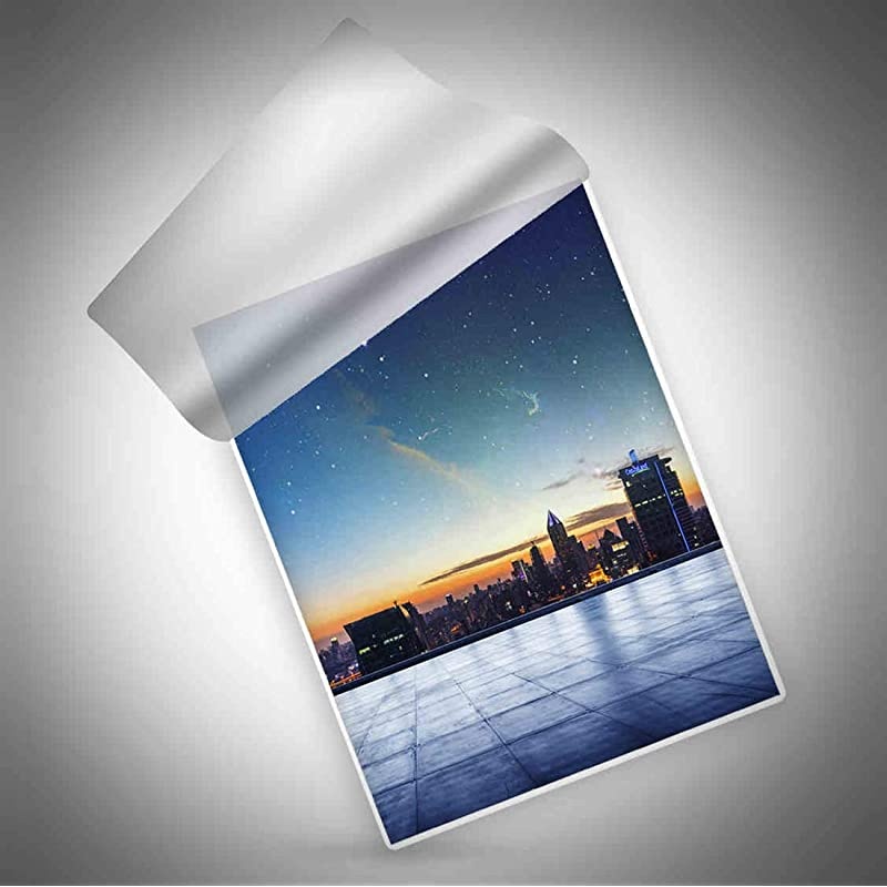35x5 Photo Hot Laminating Pouches 3 mil Laminate Pouches Sheets for Sealed Photo Card Documents Glossy Laminator Pouch 100Pack37 x 53