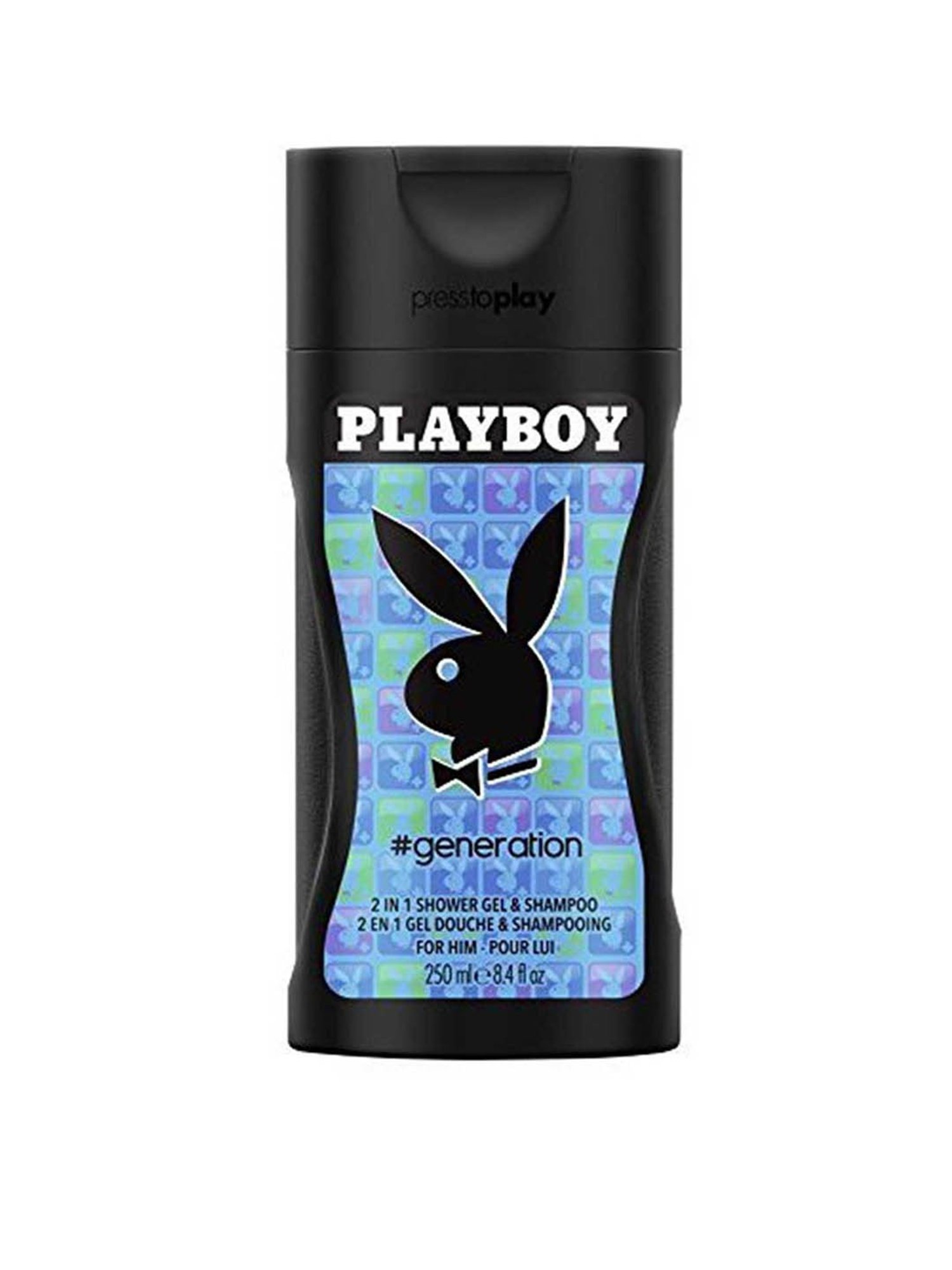Playboy Generation Shower Gel and Shampoo for Men - Pack of 3