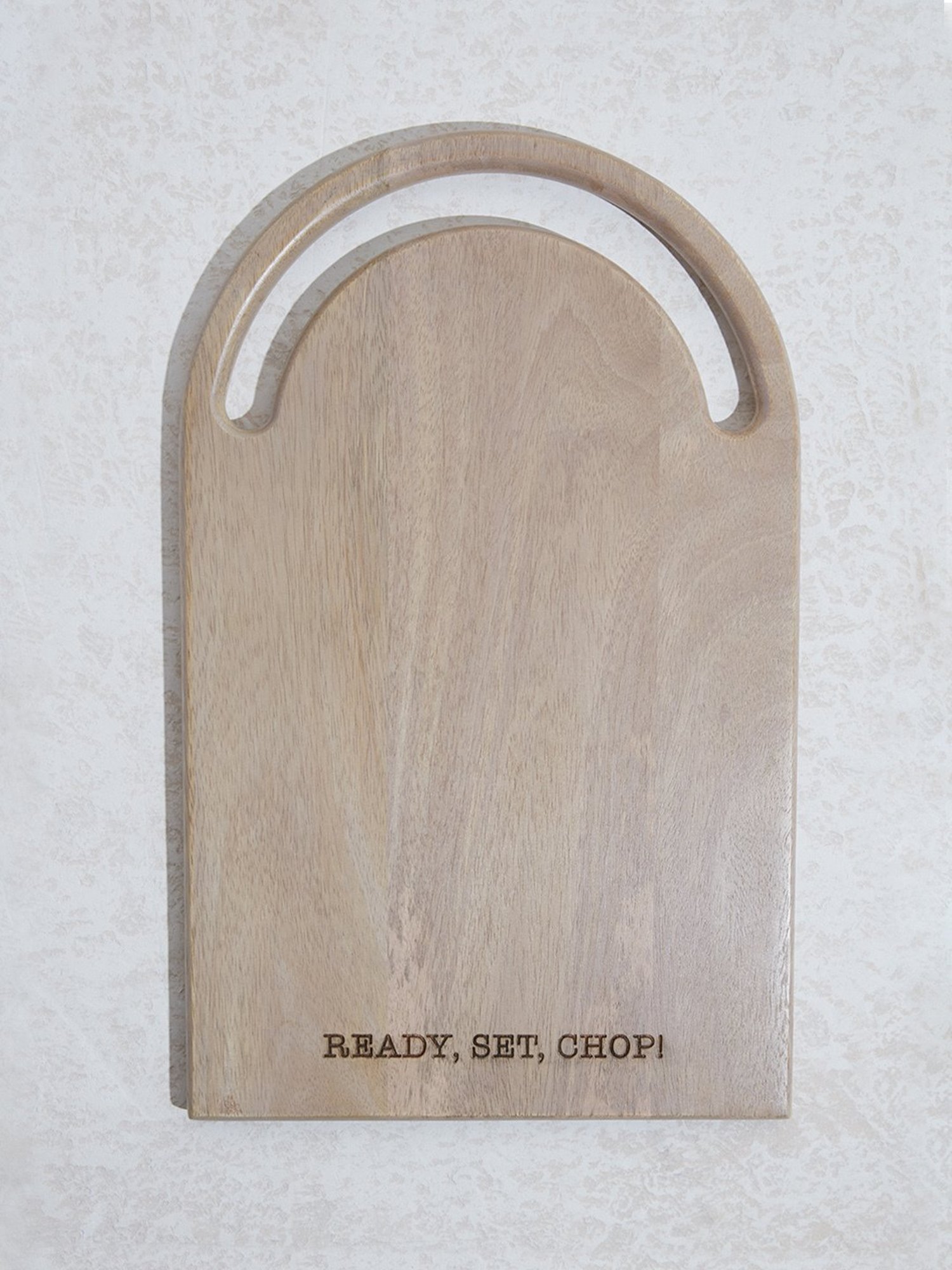 Crayton Beige & Brown Bamboo Chopping Board - Set of 1