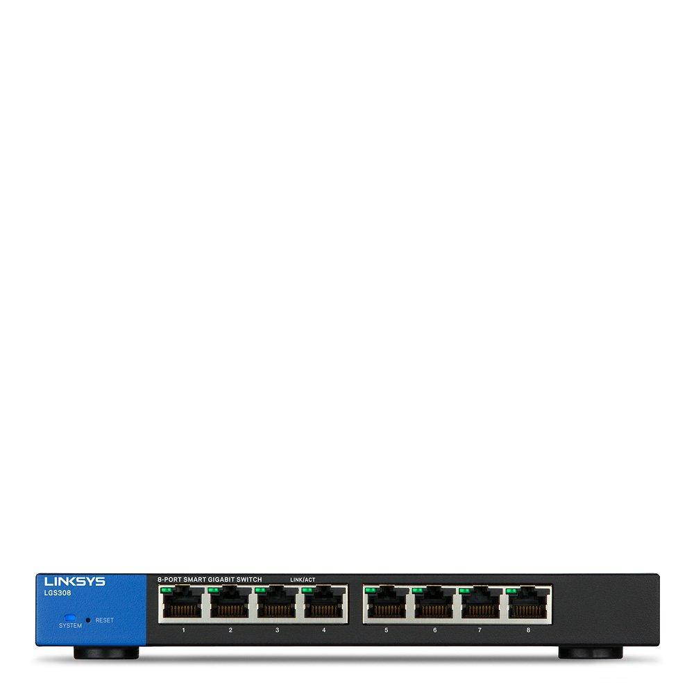 Linksys Business LGS308 8-Port Gigabit Ethernet Smart Switch