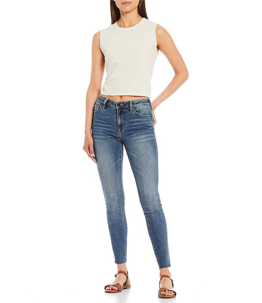 True Religion Halle Mid Rise Skinny Jeans