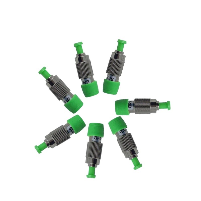 5PCS/bag FC APC female to male 5dB fiber optic Attenuator FC APC 5db female male Fiber Optic Attenuator Adapter