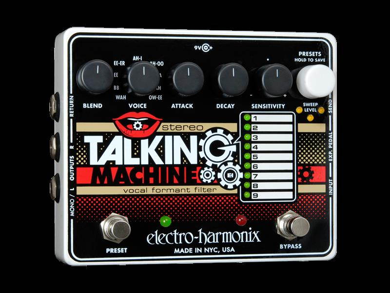Electro-Harmonix Stereo Talking Machine Vocal Formant Filter