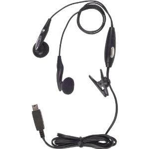 Stereo Earbud Headset for HTC Fuze/Touch Pro/Touch Pro/Pure/Touch Diamond (Black)