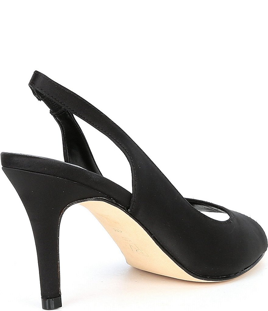 Pelle Moda Rocia Satin Slingback Pumps