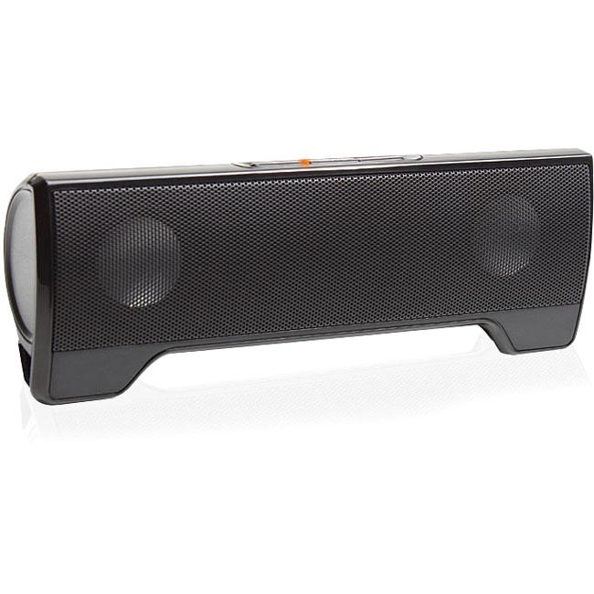 GOgroove SonaVERSE USB 3796908 Laptop Speaker Soundbar 2.0 with Clip-On Portable Design (Black) - Works with Acer, Apple, ASUS, Dell, HP, Samsung and More Computers