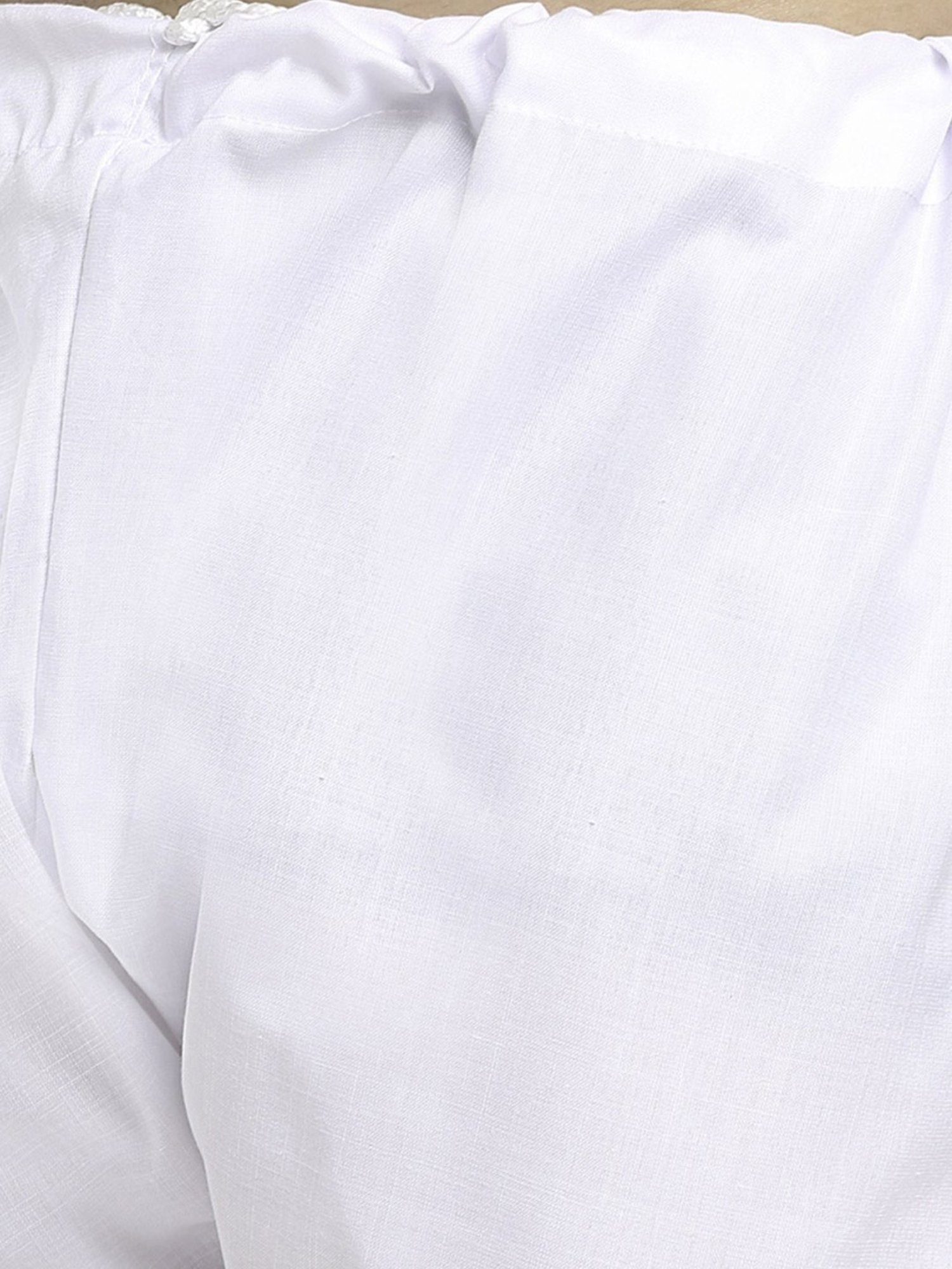 Benstoke Purple & White Cotton Regular Fit Self Pattern Kurta Bottom Sets