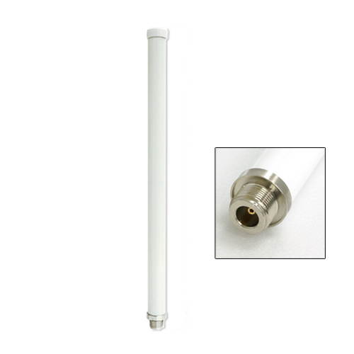 Alfa 9 dBi AOA-2458-79AF 2.4/5 GHz Dual Band Outdoor N-Female WiFi Omni Antenna