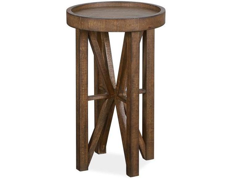 Magnussen Home T5083 Kirkpatrick Round Accent End Table